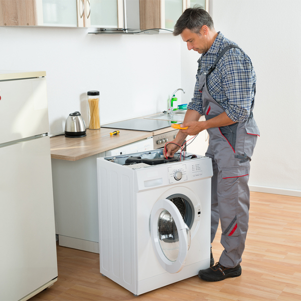 do you offer any warranties or guarantees on your washer repair work in Leon